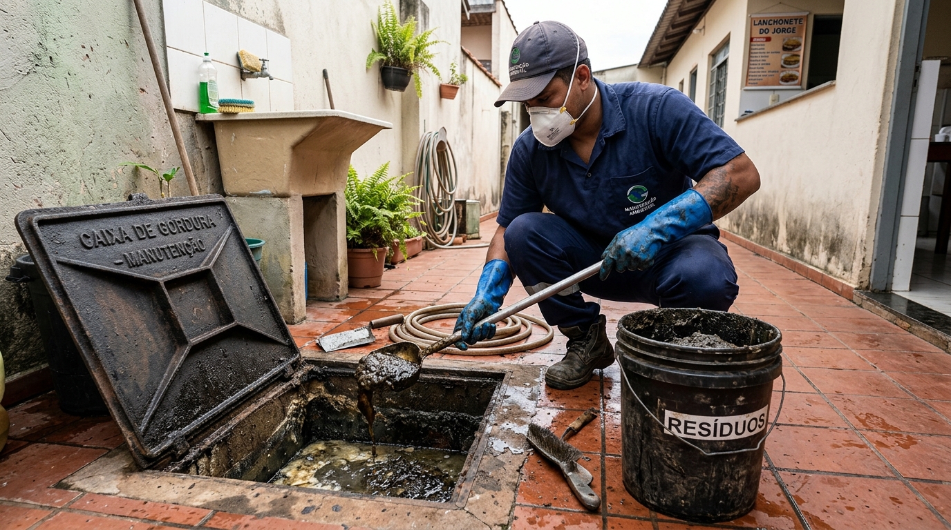 Manutenção de Caixa de Gordura em Porto Alegre‑RS